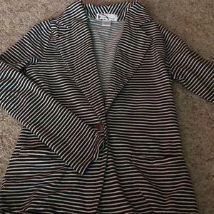 Striped blazer
